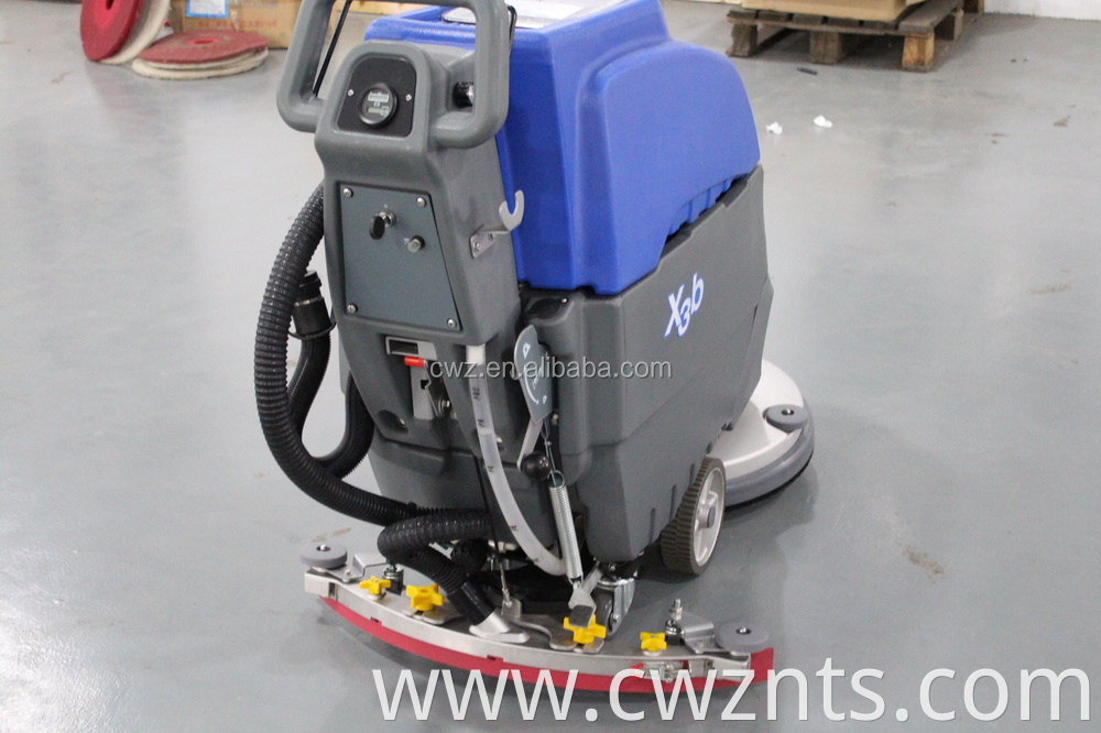 CWZ Electric Compact Factory Floor Scrubber